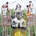 குளமங்கலம் தெற்கு கிராமத்தில் உள்ள விஸ்வரூப ஆஞ்சநேயர் கோயிலில் சிறப்பு வழிபாடு.