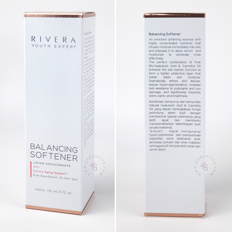 Kandungan Rivera Youth Expert Balancing Softener