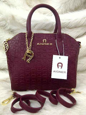 Desain Tas Aigner Original Branded