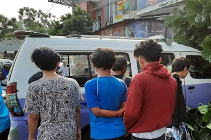 Mobil Angkot Jurusan Ciledug Semanan Hilang kendali Korban Meninggal Ditempat