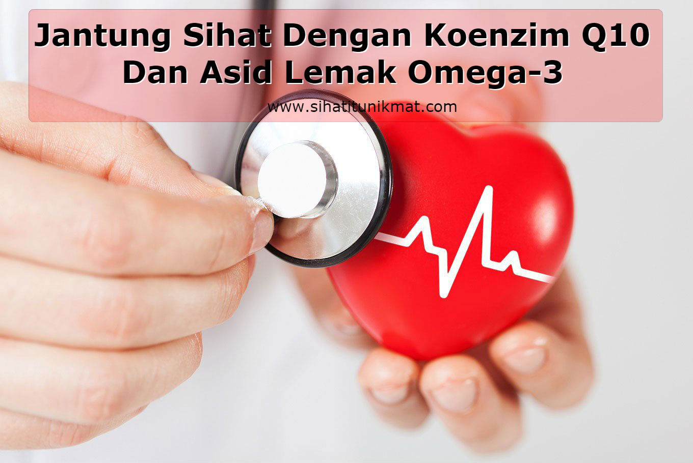 Jantung Sihat Dengan Koenzim Q10 Dan Asid Lemak Omega-3 