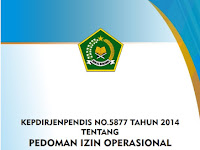 Download Petunjuk Teknis Izin Operasional Pondok Pesantren