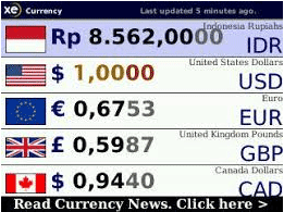 "kurs mata uang"