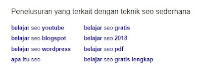 Teknik SEO Sederhana  Hasil Luar Biasa