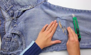  Celana jeans ialah celana demam isu dari zaman dahulu hingga zaman kini Tutorial Cara Membuat Jeans Menso Belel 