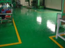 sơn nền nhà xưởng bằng sơn epoxy 02