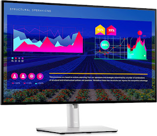 Dell UltraSharp U2722D Monitor - 27", 2560 x 1440 pixels, 16:9, LCD, 60 Hz, color negro