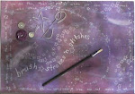 Brush Strokes 'n Stitches by Lisa