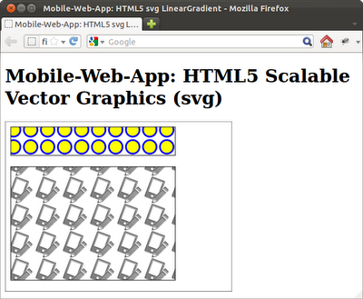 HTML5 svg: pattern