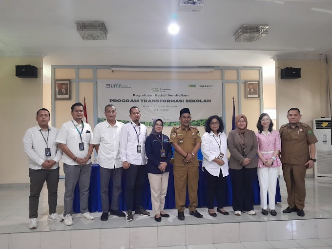 PT Pegadaian Memulai Program Transformasi Sekolah di Kota Bengkulu