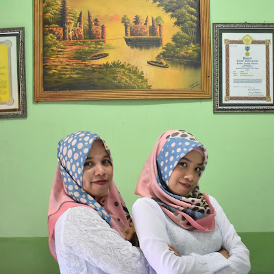 Foto dengan Mama