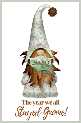 2020 - The year we all stayed GNOME gift tag