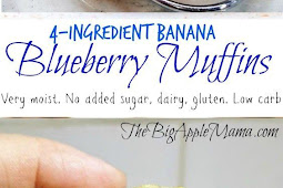 The Juìcìest and Moìst Low Carb Banana Blueberry Muffìns Recipes