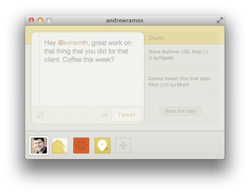Wren mac twitter multiple account