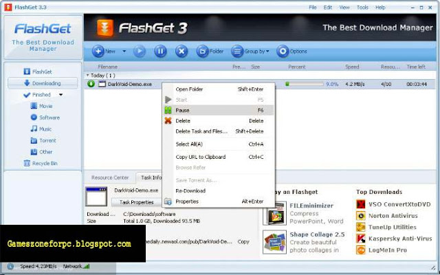 FlashGet Software Free Download For PC