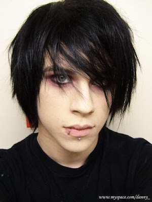 hot emo guys with blue eyes and black. Black Hair Emo Guy. Hot emo