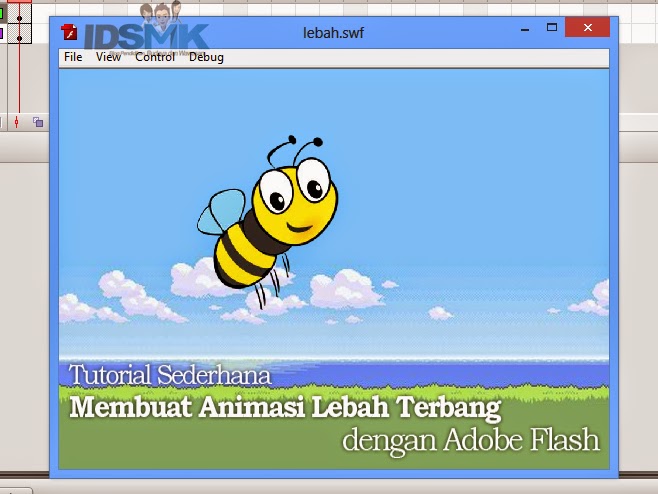 Cara Membuat Animasi Lebah Terbang