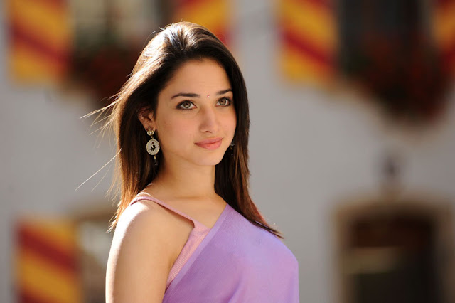 Tamanna Beautiful Pictures in Saree