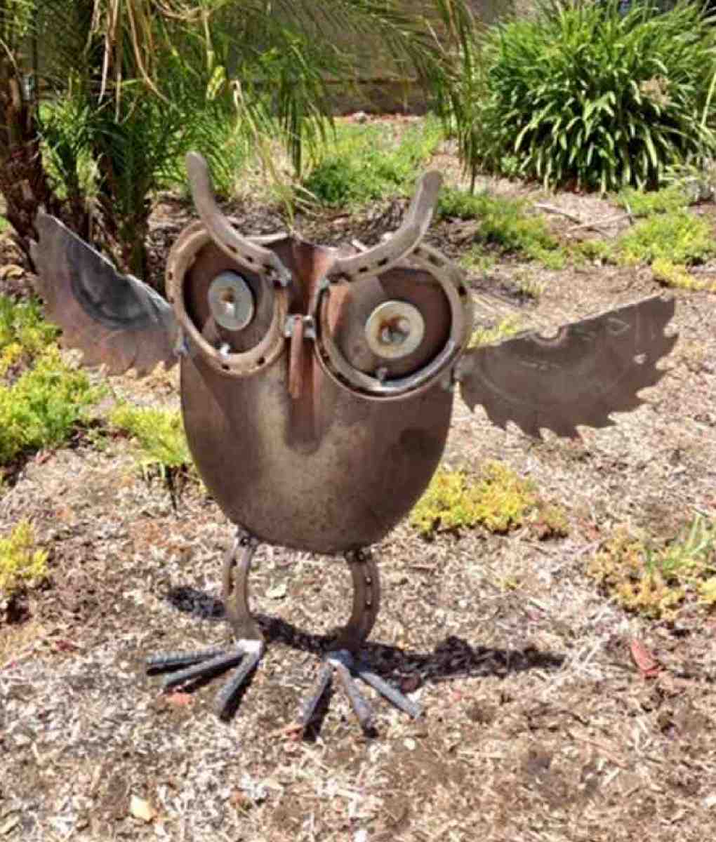 Image Result For Recycled Metal Garden Art