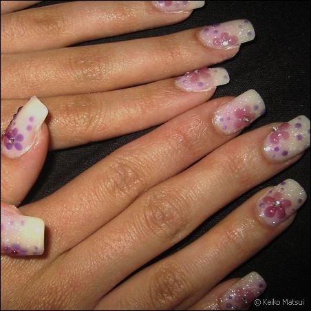 Japanese Nail Art Designs, 3D Nail Art, Acrylic Nail Art