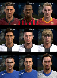 Face pack Serie A Pes 2013