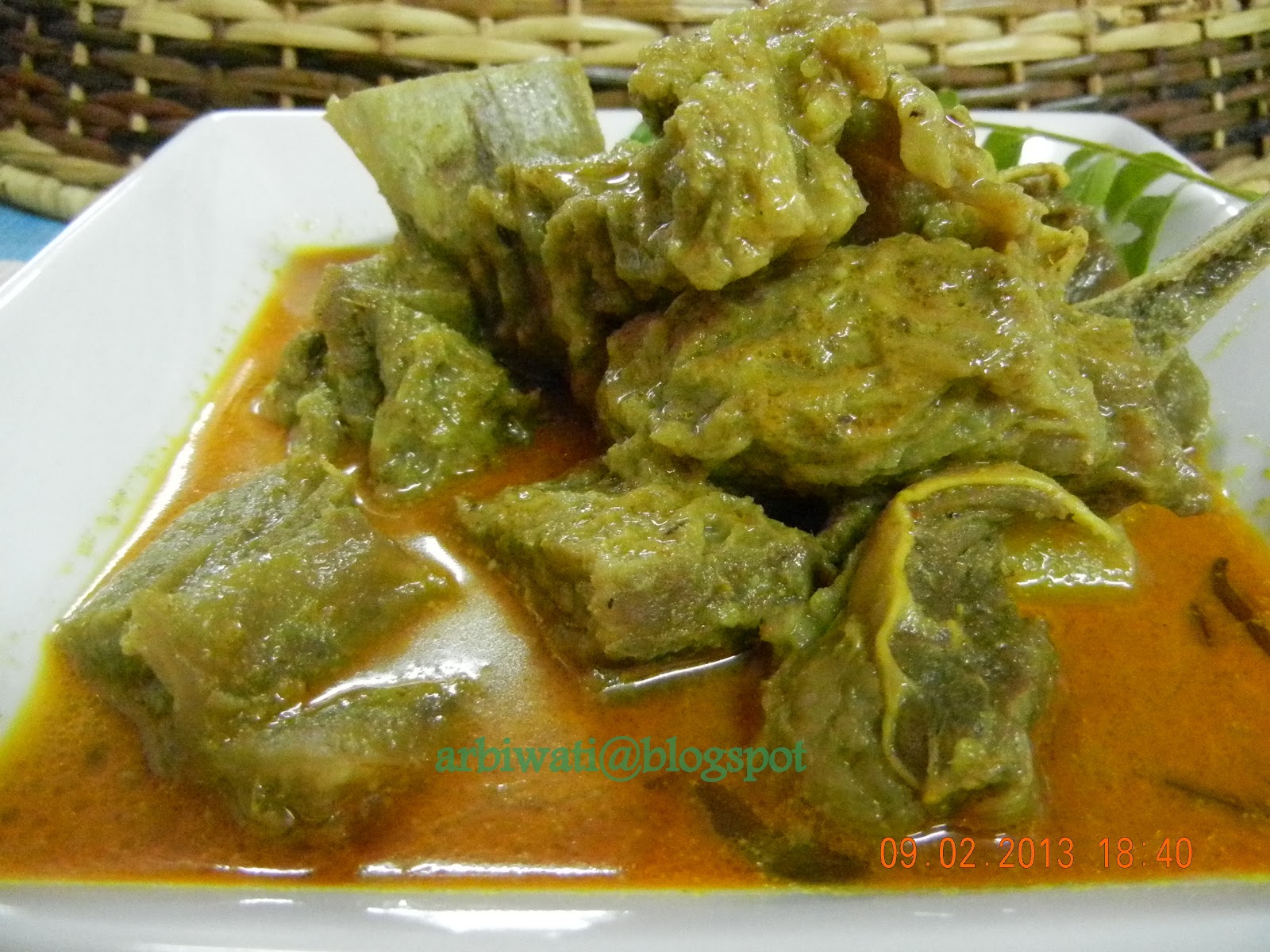 My Wonderful World of Food and Travel: Gulai Daging Kawah 