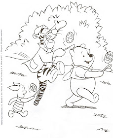 Disney Coloring Pages,winnie the pooh