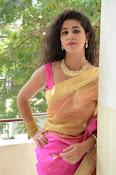 pavani new photos in saree-thumbnail-44