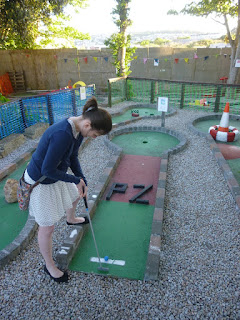 Crazy Golf course at The Alexandra Inn Penzance