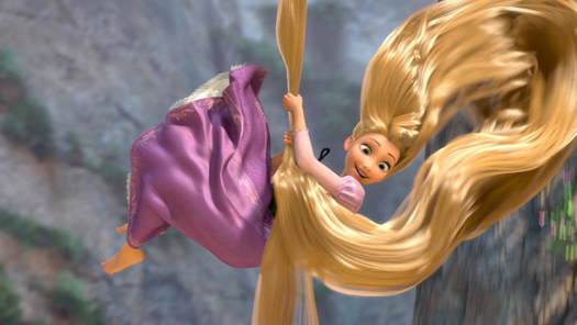 short hair rapunzel tangled. Let down your hair!