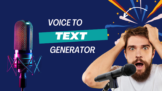 Voice To Text Generating Free Online Tool