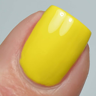 yellow creme nail polish