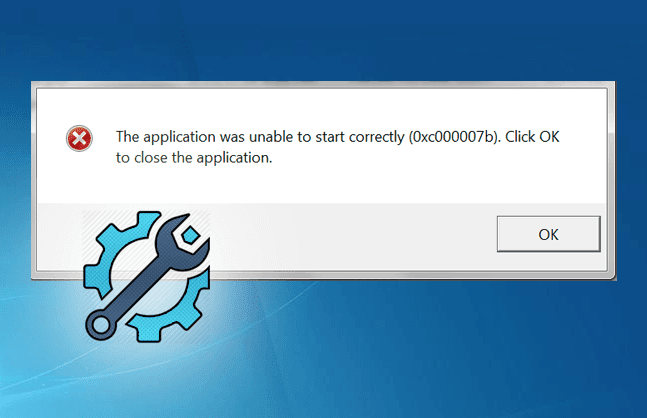 the application was unable to start correctly 0xc00007b windows 10/7 Fix problem 0xc000007b photoshop