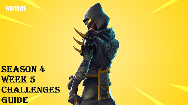 Fortnite: Season 4 Week 5 Challenges Guide