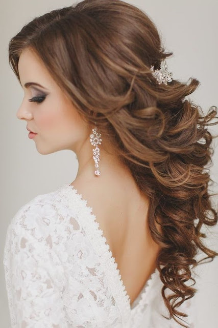 Die schönsten Braut Haar