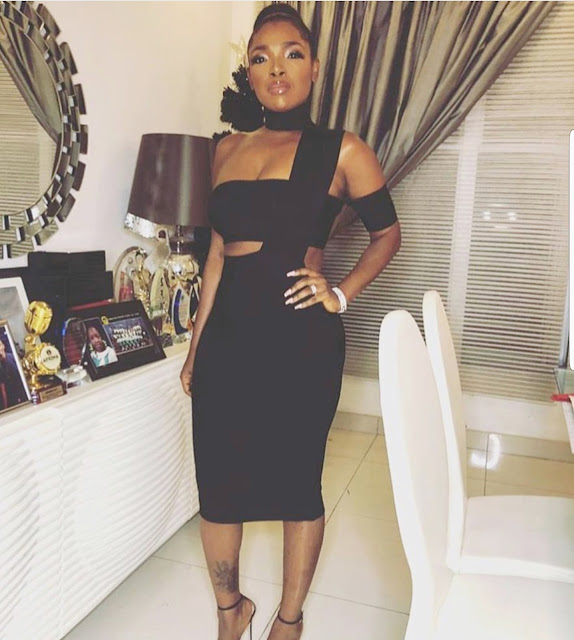 Photos of celebrities at the  2018 Headies awards