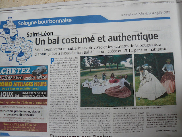 Un ptit tour dans le journal...