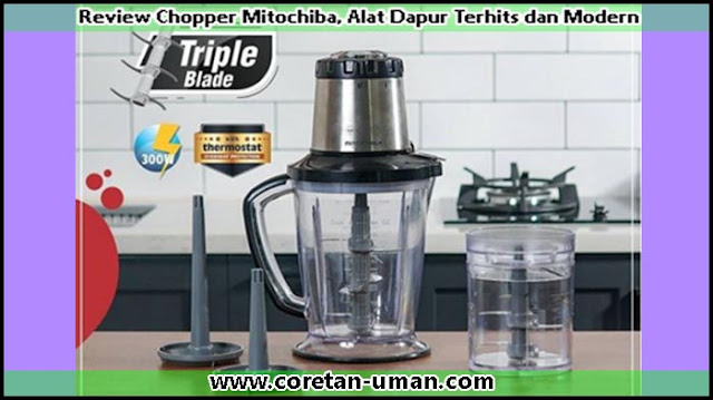 Review Chopper Mitochiba, Alat Dapur Terhits dan Modern