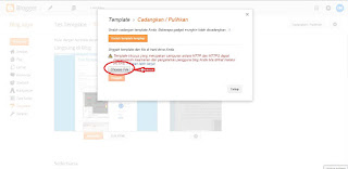 Cara mudah mengganti template blog responsive