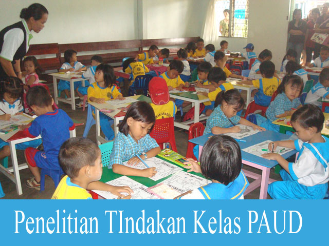 Contoh Penelitian TIndakan Kelas PAUD : Peningkatan 