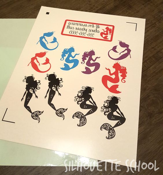 Silhouette Tattoo Paper – Small Town Vinyl