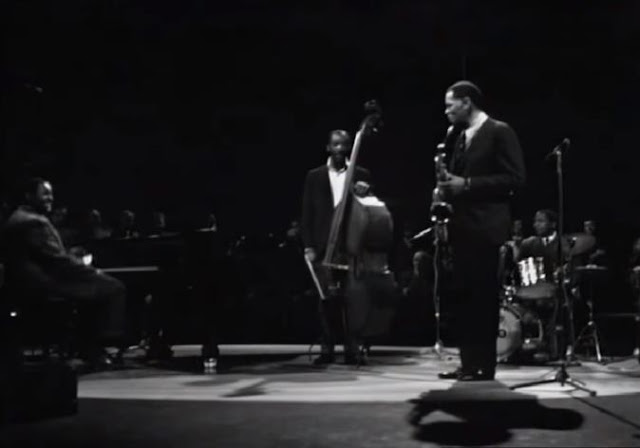 Oscar Peterson et son trio avec Dexter Gordon au Danemark en 1969