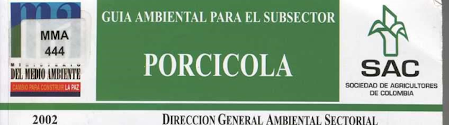 Guía Ambiental para el Subsector Porcicola