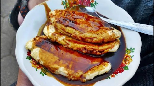 Vitamin dan pisang bakar yang gurih