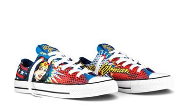 Wonder Woman Converse shoes