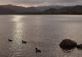 Pooley Bridge Ullswater Lake District in Autumn