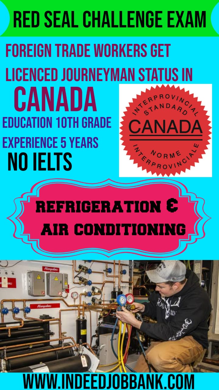 Red seal challenge exam refrigeration-Air conditioning mechanic