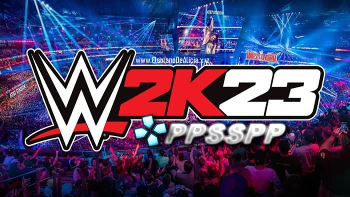 WWE 2k23 para PSP