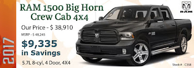 2017 RAM 1500 Big Horn Crew Cab 4x4