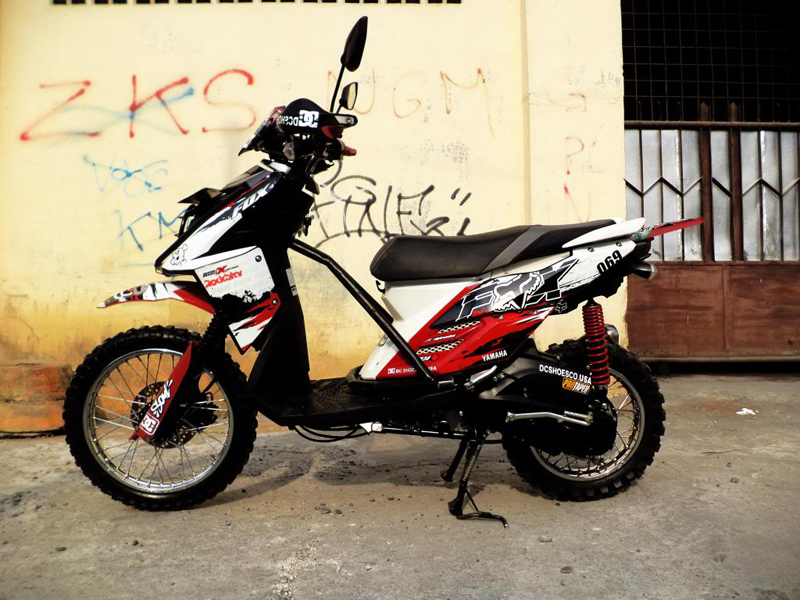 Kumpulan Foto Modifikasi Motor Yamaha X Ride  Terbaru 